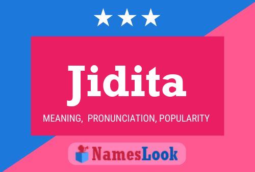 ملصق اسم Jidita