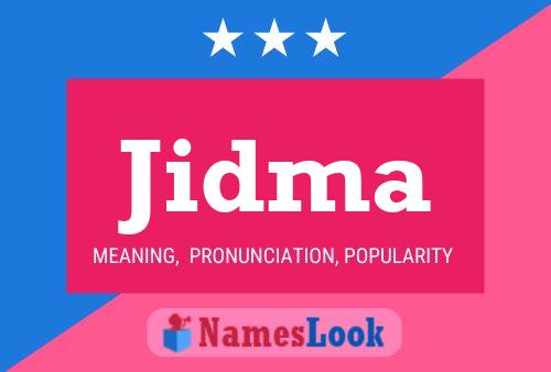 ملصق اسم Jidma