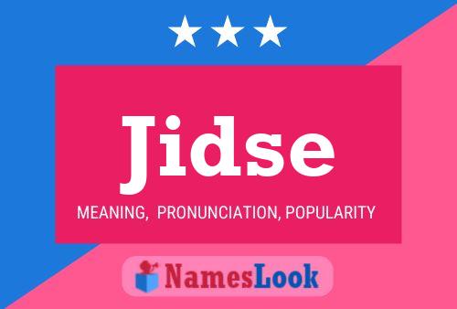 ملصق اسم Jidse