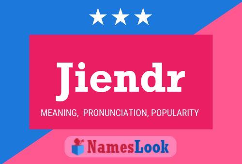 ملصق اسم Jiendr