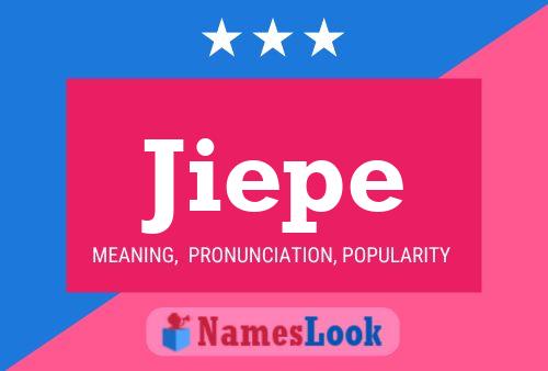 ملصق اسم Jiepe