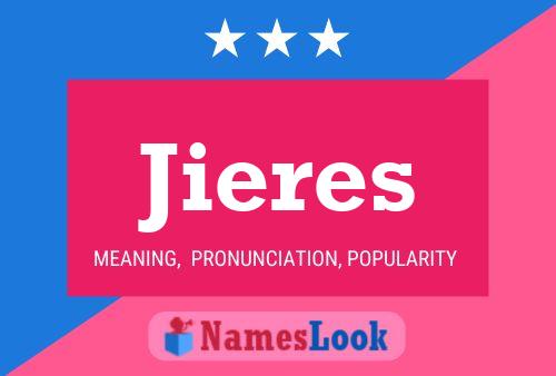 ملصق اسم Jieres