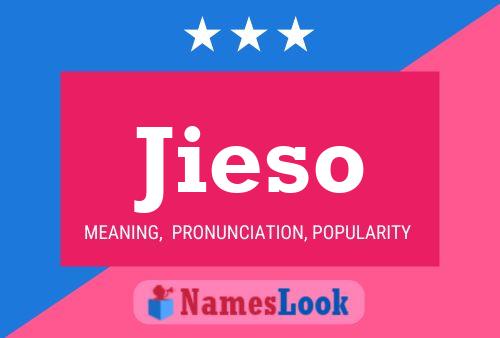 ملصق اسم Jieso