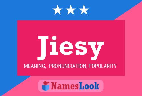 ملصق اسم Jiesy