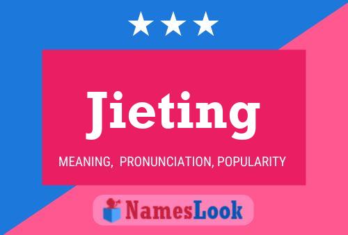 ملصق اسم Jieting