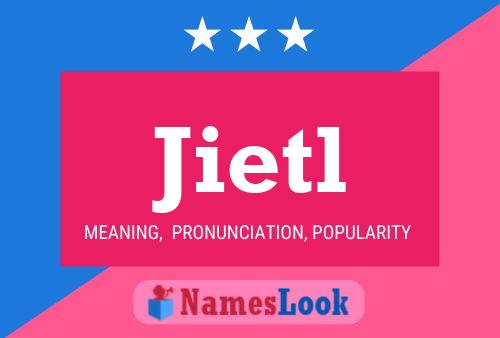 ملصق اسم Jietl