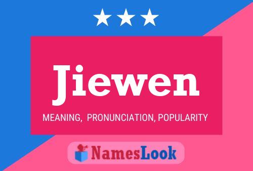 ملصق اسم Jiewen