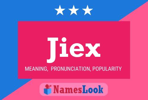 ملصق اسم Jiex