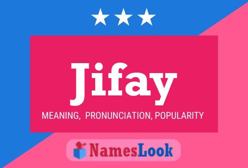 ملصق اسم Jifay