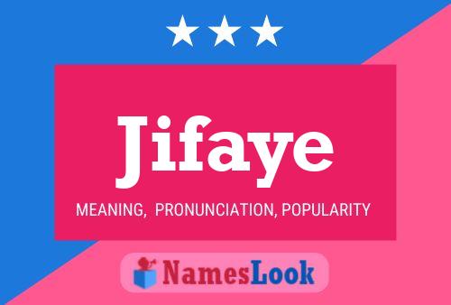 ملصق اسم Jifaye