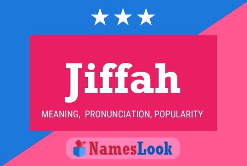 ملصق اسم Jiffah