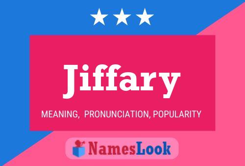 ملصق اسم Jiffary