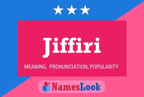 ملصق اسم Jiffiri