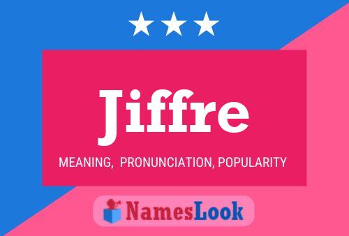 ملصق اسم Jiffre