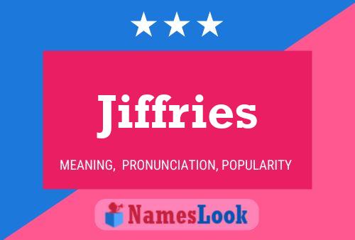 ملصق اسم Jiffries