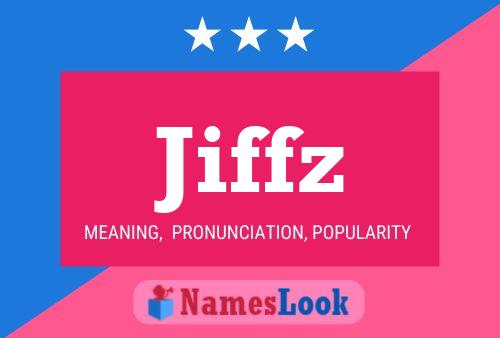 ملصق اسم Jiffz