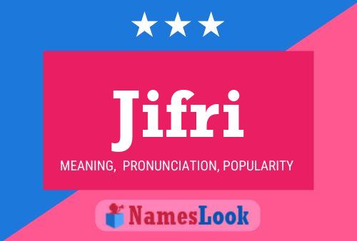 ملصق اسم Jifri