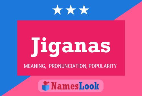 ملصق اسم Jiganas