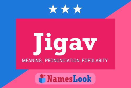 ملصق اسم Jigav