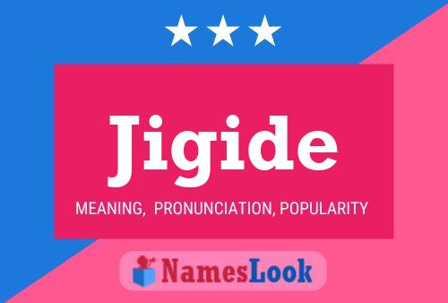 ملصق اسم Jigide