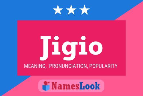 ملصق اسم Jigio