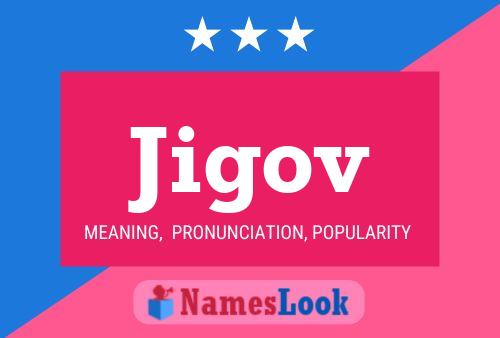 ملصق اسم Jigov