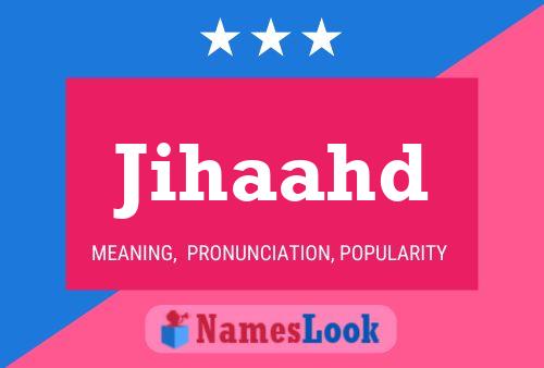 ملصق اسم Jihaahd