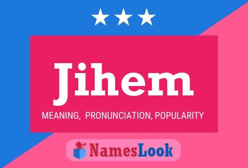 ملصق اسم Jihem