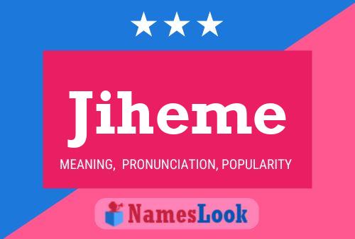 ملصق اسم Jiheme