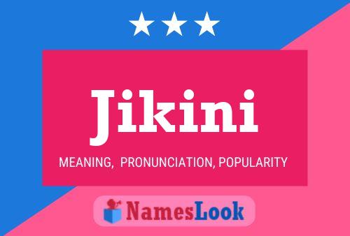 ملصق اسم Jikini