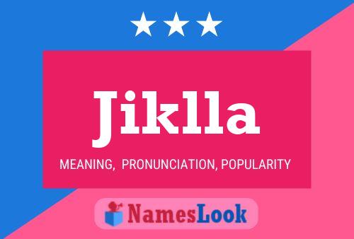 ملصق اسم Jiklla