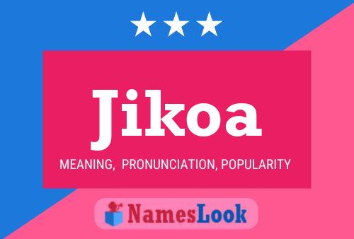 ملصق اسم Jikoa