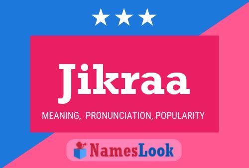 ملصق اسم Jikraa