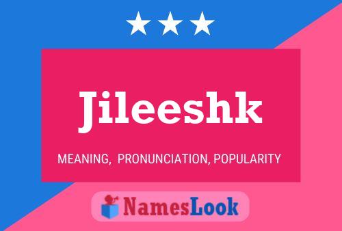 ملصق اسم Jileeshk