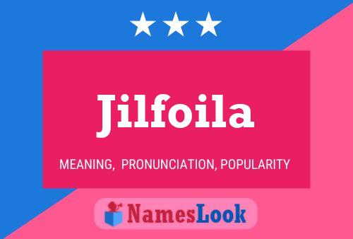 ملصق اسم Jilfoila