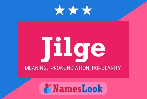 ملصق اسم Jilge