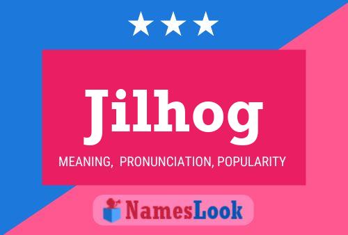 ملصق اسم Jilhog