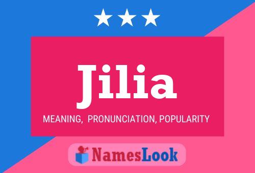 ملصق اسم Jilia