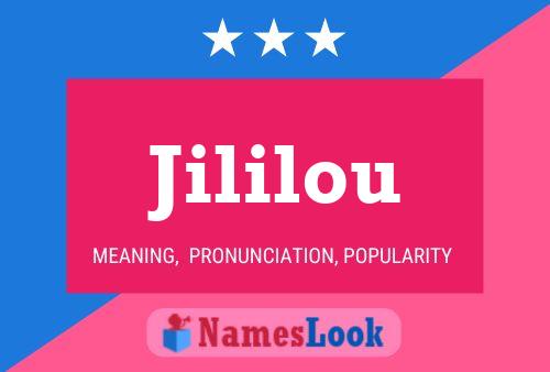 ملصق اسم Jililou