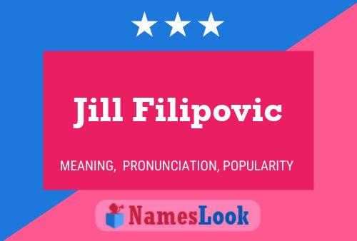 ملصق اسم Jill Filipovic