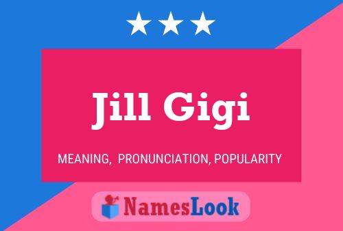 ملصق اسم Jill Gigi