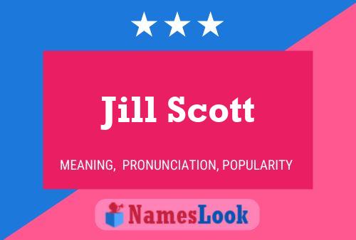 ملصق اسم Jill Scott