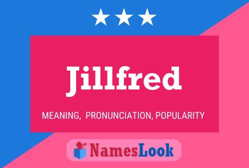 ملصق اسم Jillfred