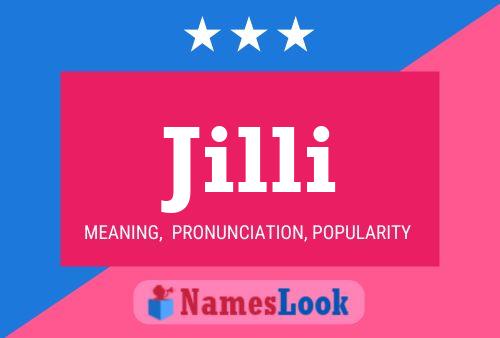 ملصق اسم Jilli