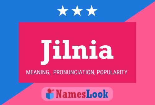 ملصق اسم Jilnia