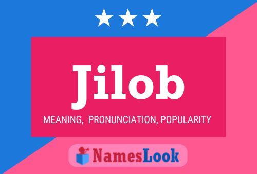 ملصق اسم Jilob