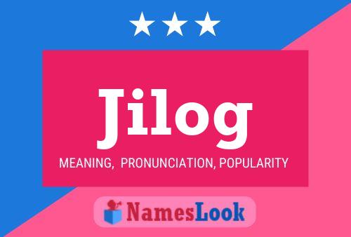 ملصق اسم Jilog