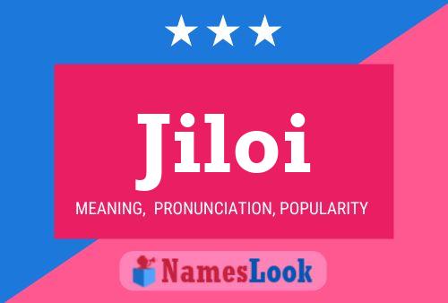 ملصق اسم Jiloi