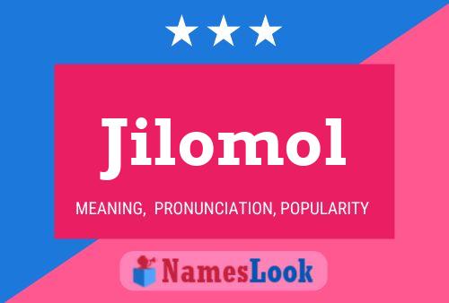 ملصق اسم Jilomol