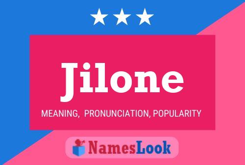 ملصق اسم Jilone